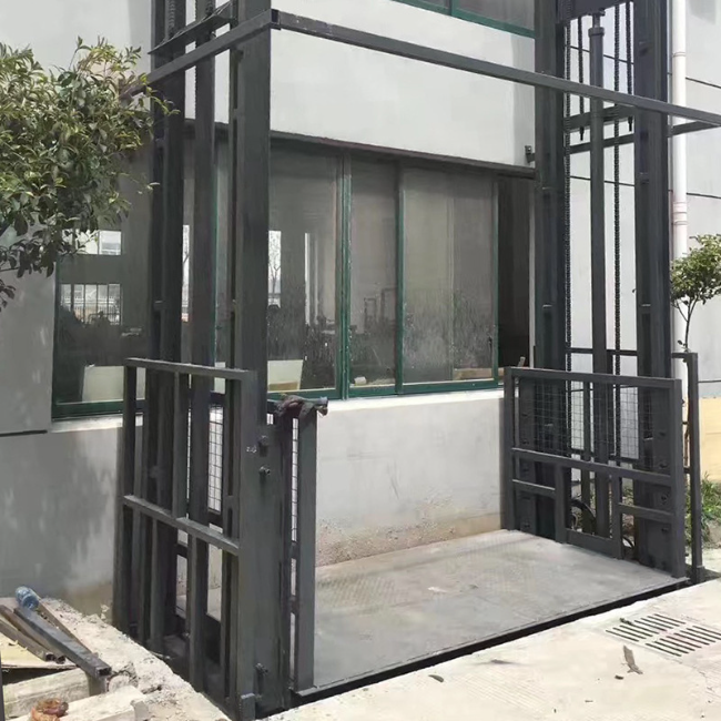 皮山5吨室外升降货梯